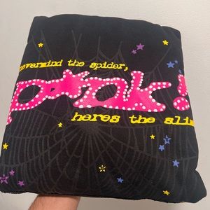 spider worldwide p*nk hoodie